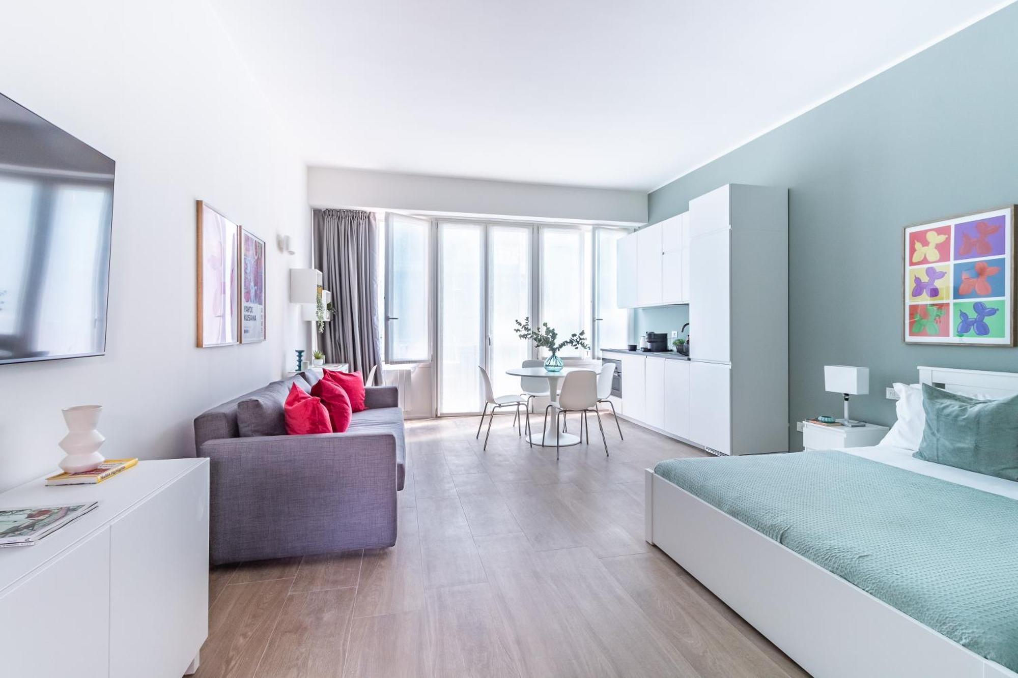 Ampi Monolocali In Via Pirandello - Washington Apartment Milano Ngoại thất bức ảnh
