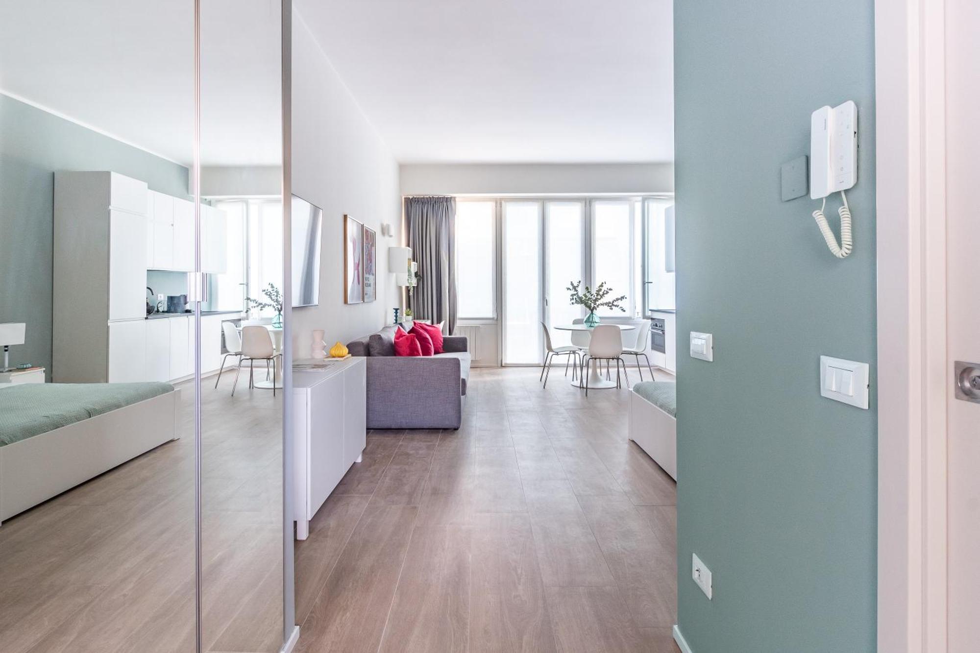 Ampi Monolocali In Via Pirandello - Washington Apartment Milano Ngoại thất bức ảnh